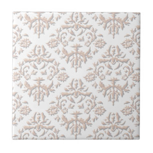 Azulejo De Cerâmica Damas 3D