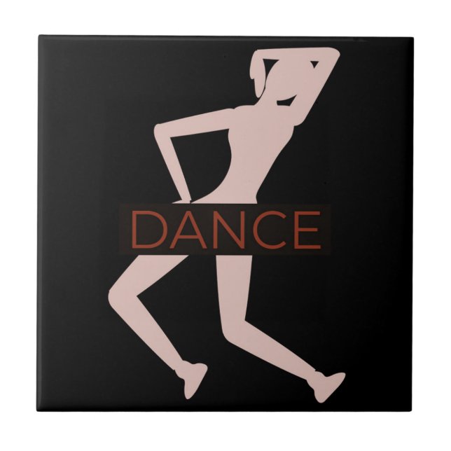 Azulejo De Cerâmica Dança (Frente)
