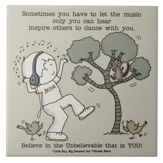 Azulejo De Cerâmica Dança (Frente)