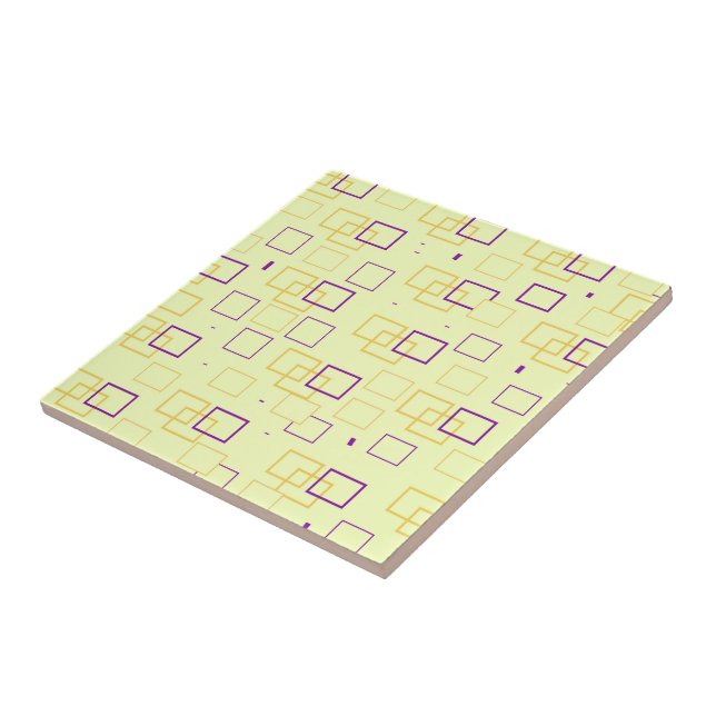 Azulejo De Cerâmica Dança ao quadrado (Lateral)