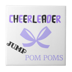 Azulejo De Cerâmica Dança de cheerleader