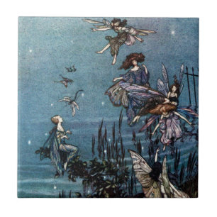 Azulejo De Cerâmica Dança feericamente