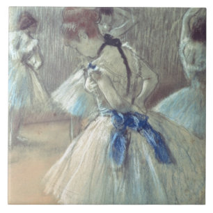 Azulejo De Cerâmica Dançarino de Edgar Degas