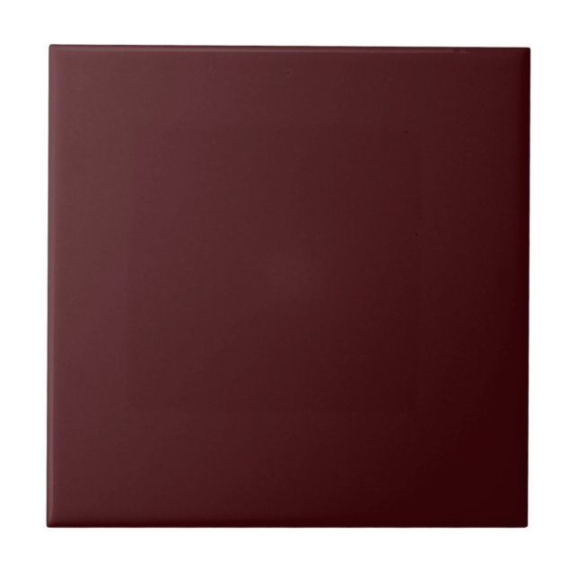Azulejo De Cerâmica Dark Cherry Red | #3F060A (Frente)