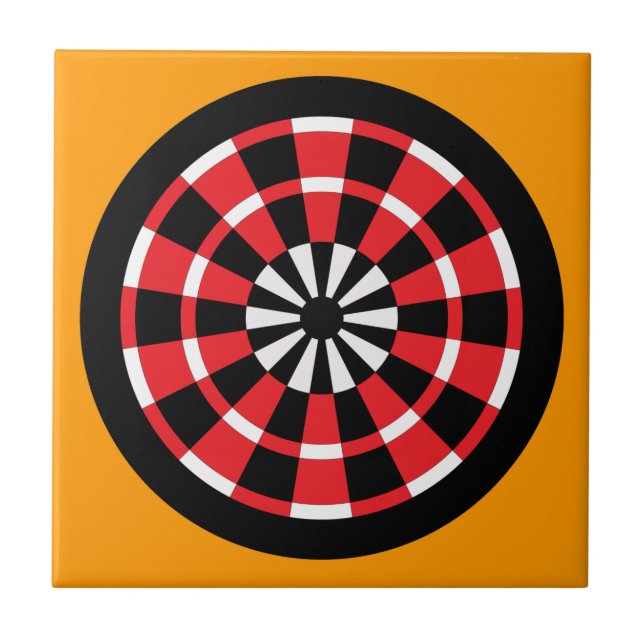 Azulejo De Cerâmica Dartboard (Frente)