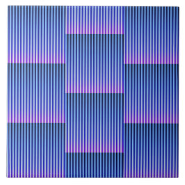 Azulejo De Cerâmica Daybreak e Nightfall (Stripes)