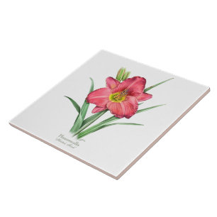 Azulejo De Cerâmica Daylily - A Tocha de Hunter