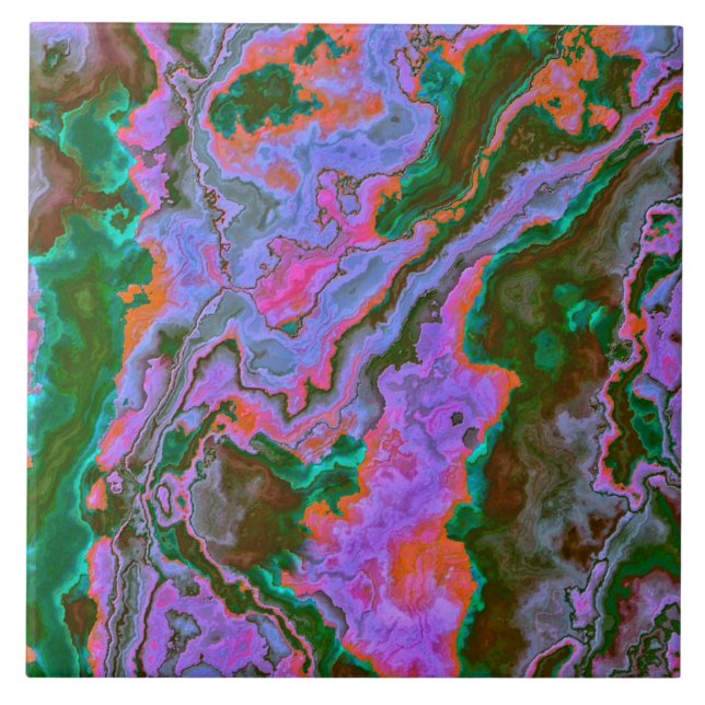 Azulejo de cerâmica de átomos (Frente)