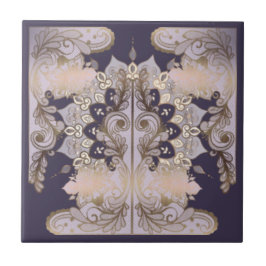 Azulejo de cerâmica de design antigo