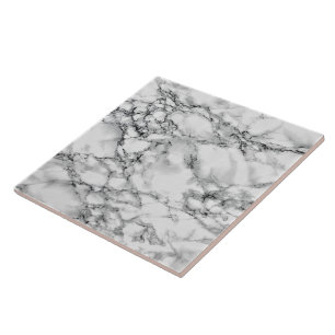 Azulejo de cerâmica de Mármore Branco Faux