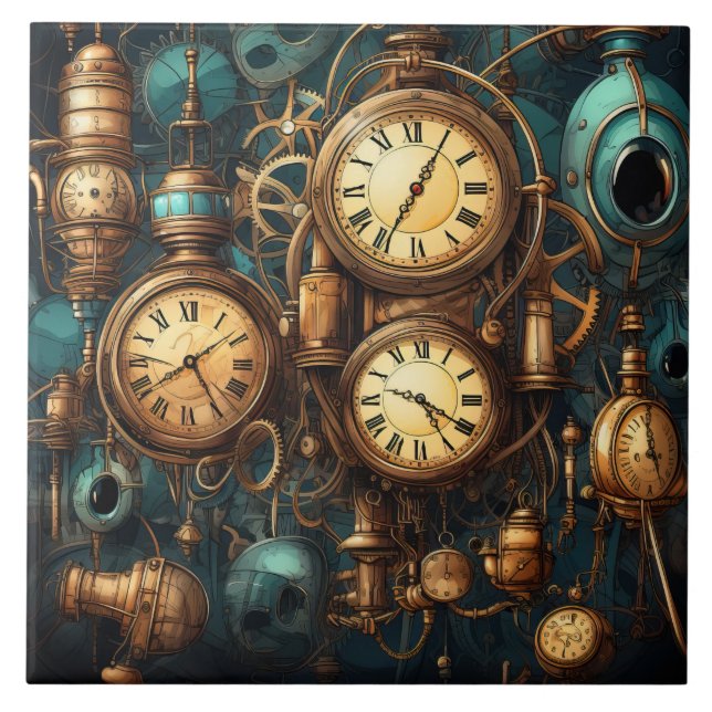 Azulejo de cerâmica de Marvels Mecânicos (Frente)