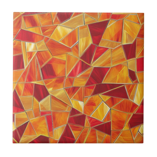 Azulejo de cerâmica de mosaicos (Frente)