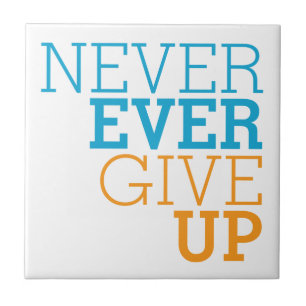 Azulejo De Cerâmica Dê nunca nunca acima