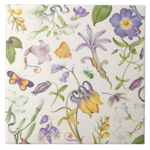 Azulejo de cerâmica de Vintage