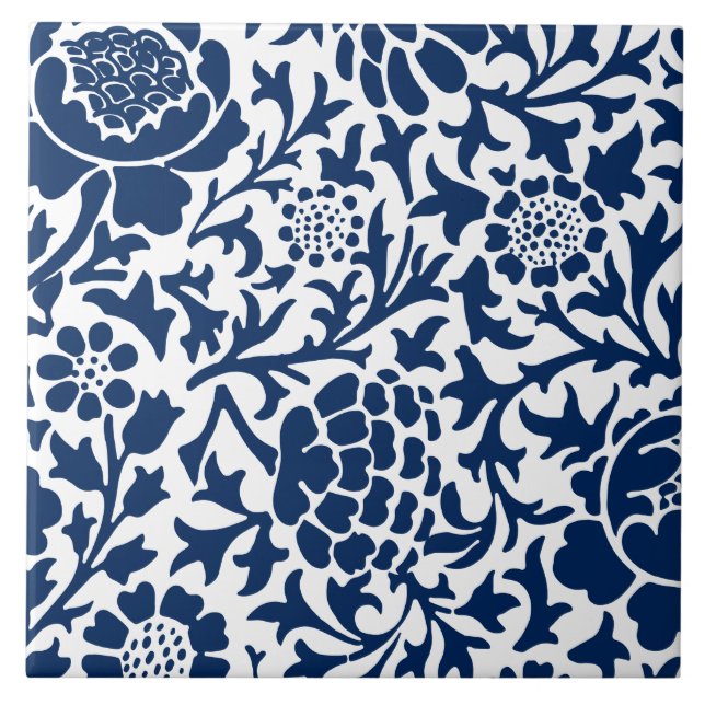 Azulejo de cerâmica de Vintage (Frente)