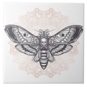 Azulejo De Cerâmica Death Moth