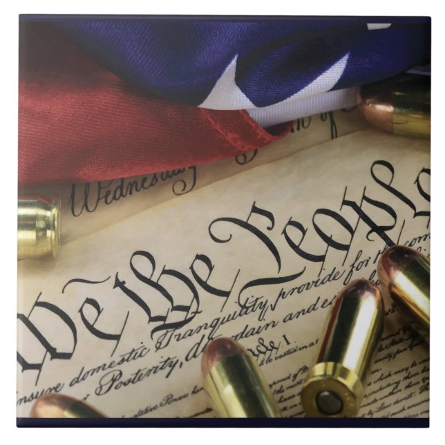 Azulejo De Cerâmica Declaração de independência (Frente)