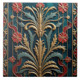 Azulejo De Cerâmica Deco Buquê Moderne