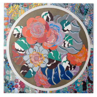 Azulejo De Cerâmica Deco de Arte Flor