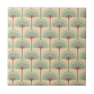 Azulejo De Cerâmica Deco Floral Elegante