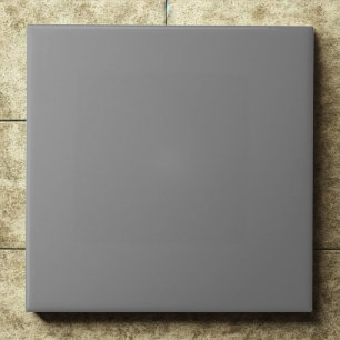 Azulejo De Cerâmica Decor Neutro Clássico Moderno de Cinza Média