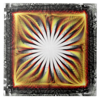 Azulejo De Cerâmica Decoração abstrata brilhante