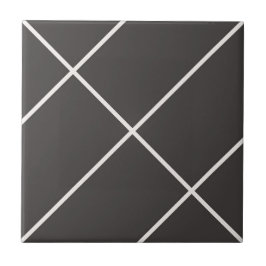 Azulejo De Cerâmica Decoração Branco Preto