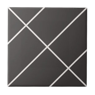 Azulejo De Cerâmica Decoração Branco Preto