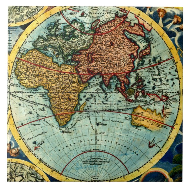 Azulejo De Cerâmica Decoração cerâmica da parede da arte antiga do (Frente)