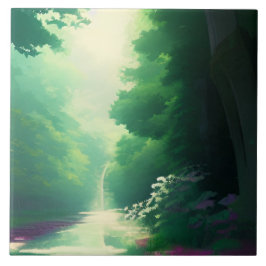 Azulejo De Cerâmica Decoração da paisagem natural