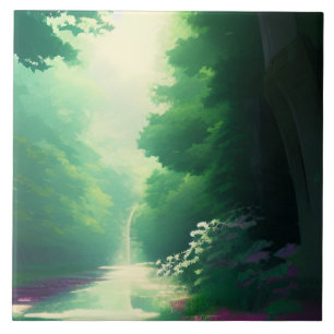 Azulejo De Cerâmica Decoração da paisagem natural