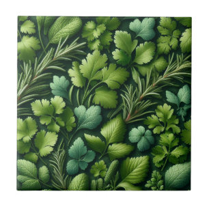 Azulejo De Cerâmica Decoração de Cozinha de Fazenda Rústica com Ervas 