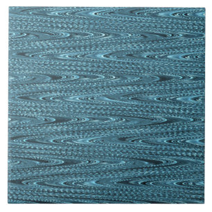 Azulejo de cerâmica decorativa de onda verde
