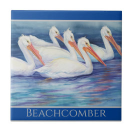 Azulejo de cerâmica decorativa personalizável