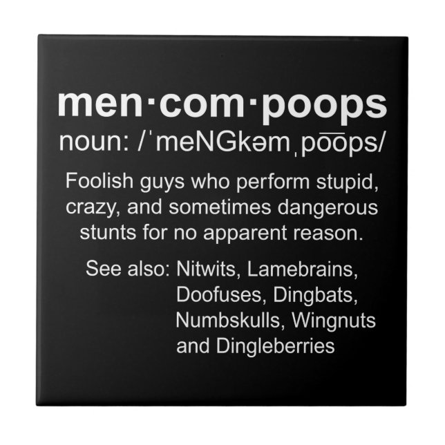 Azulejo De Cerâmica definição de Mengpoops (Frente)