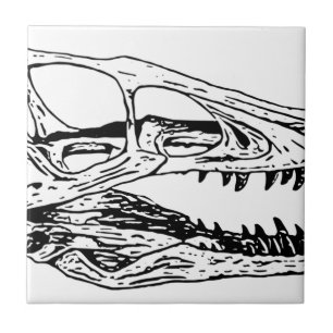 Azulejo De Cerâmica Deinonychus