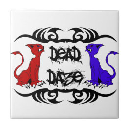 Azulejo De Cerâmica Deja Vu Cat