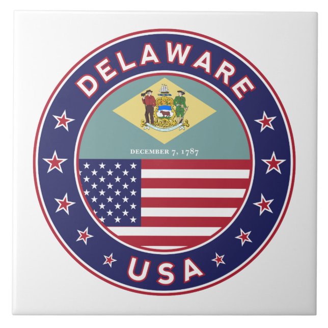 Azulejo De Cerâmica Delaware (Frente)