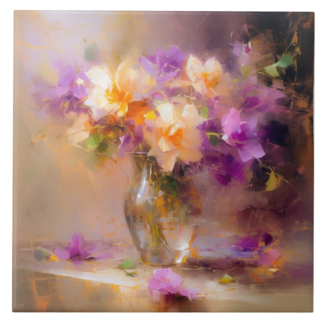 Azulejo De Cerâmica Delicar a Vida Estática (Frente)