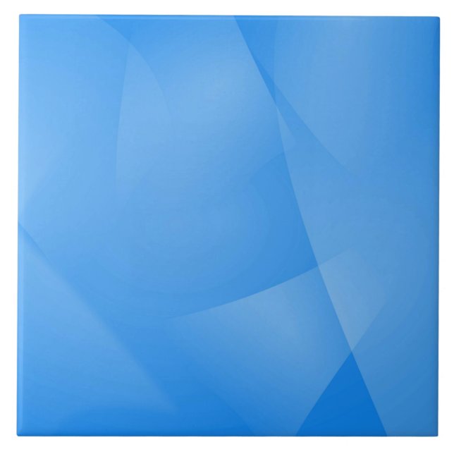 Azulejo De Cerâmica Delicar camadas de azul (Frente)