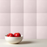 Azulejo De Cerâmica Delicar cor sólida vermelhidão clara rosa<br><div class="desc">Delicar design cor sólida e clara,  cor-de-rosa.</div>