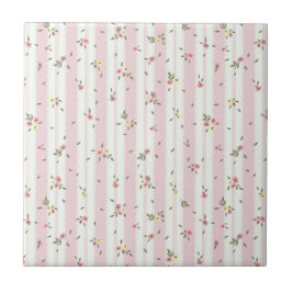 Azulejo De Cerâmica Delicate Floral Patterno Cerâmico