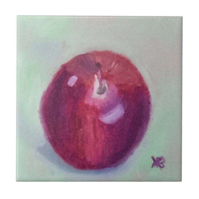 Azulejo De Cerâmica Delicioso Vermelho (Frente)