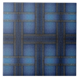 Azulejo De Cerâmica Denim Design