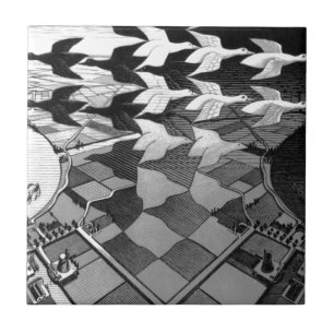 Azulejo De Cerâmica Desenhar famoso original "dia e noite"