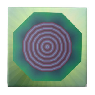Azulejo De Cerâmica Desenho em Espiral