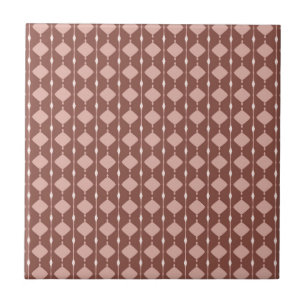 Azulejo De Cerâmica Deserto Rosa Terra Africana Geométrica