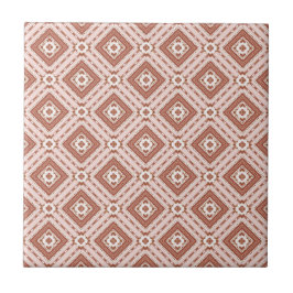 Azulejo De Cerâmica Deserto Rosa Terra Africana Geométrica