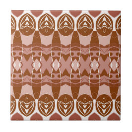 Azulejo De Cerâmica Deserto Rosa Terra Africana Geométrica