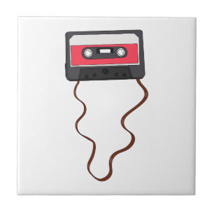 Azulejo De Cerâmica Desferida a fita cassete Mixtape Retroativa
